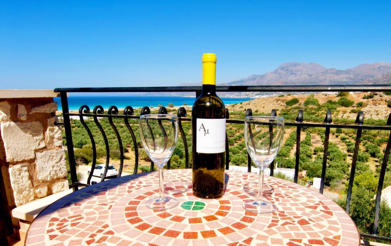 Ville Du Soleil - Exclusive Homes With Rustic Charm And Sensational Views Of The Mediterranean Sea Makrýgialos Exteriér fotografie